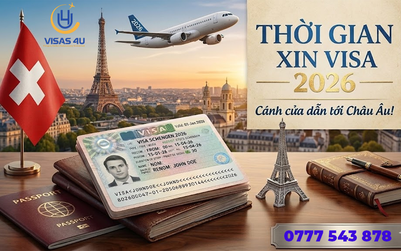 Thời gian xử lý visa 2026
