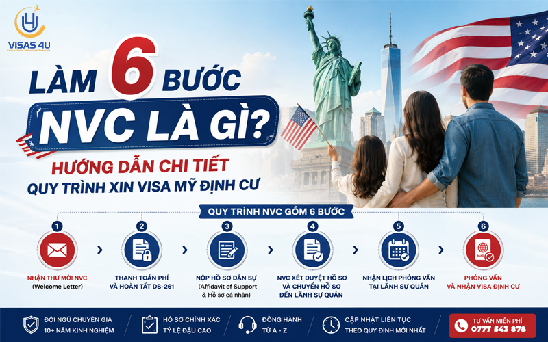 làm 6 bước nvc